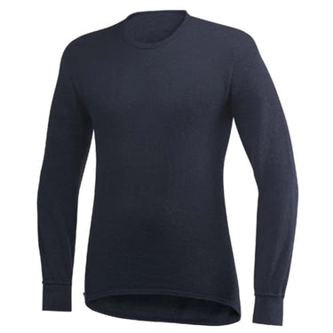 Woolpower Crewneck 200 uniseks functioneel Shirt Van merinowol, met Lange mouwen, zwart, l im Sale